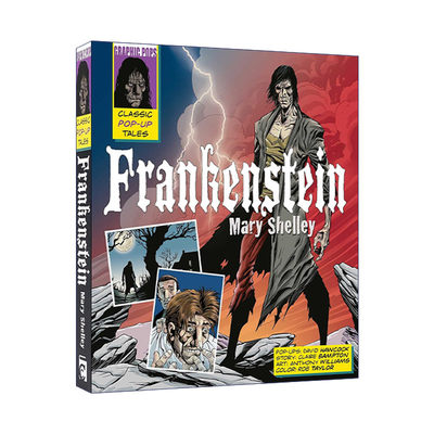 科学怪人  英文原版 Classic Pop-Ups Frankenstein 漫画版 立体书 英文版 进口英语原版书籍