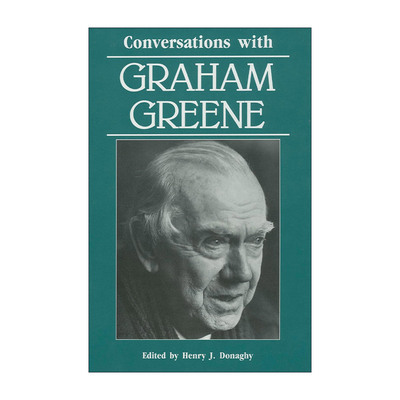 英文原版 Conversations with Graham Greene 对话格雷厄姆·格林 英国知名作家访谈录 英文版 进口英语原版书籍