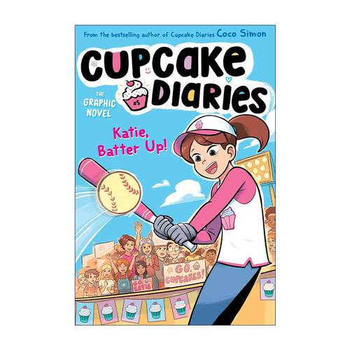 英文原版 Katie Batter Up 蛋糕烘焙师5 漫画版 英文版 进口英语原版书籍