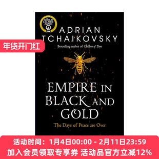英文原版 Empire in Black and Gold 黑金旗帜的帝国 奇幻小说 Adrian Tchaikovsky 昆虫帝国系列 英文版 进口英语原版书籍