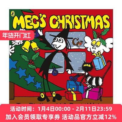 英文原版 Meg's Christmas 女巫麦格的圣诞节 英文版 进口英语原版书籍