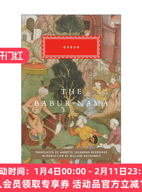 巴布尔传 英文原版 The Babur Nama Everyman's Library Classics 巴布尔回忆录 人人图书馆精装收藏版 英文版 进口英语原版书籍