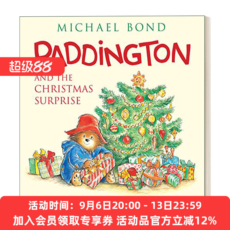 英文原版绘本 Paddington and the Christmas Surprise 帕丁顿熊的惊喜圣诞 精装绘本 英文版 进口英语原版书籍