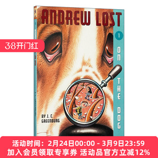 安德鲁不见了系列章节书  英文原版 On the Dog Andrew Lost #1 英文版 进口英语原版书籍