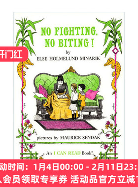 不准打架 英文原版 No Fighting Biting I Can Read level 2分级阅读 英文版 进口英语原版书籍