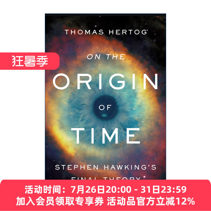 时间的起源  英文原版 On The Origin of Time 斯蒂芬霍金的终极理论 Thomas Hertog 时间简史 精装 英文版 进口英语原版书籍