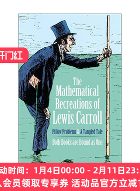 英文原版 The Mathematical Recreations of Lewis Carroll 刘易斯·卡罗尔的数学游戏 枕头问题集 谜题 英文版 进口英语原版书籍