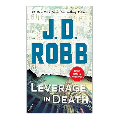 英文原版 Leverage in Death 死亡系列47 女侦探悬疑推理小说 J. D. Robb 英文版 进口英语原版书籍