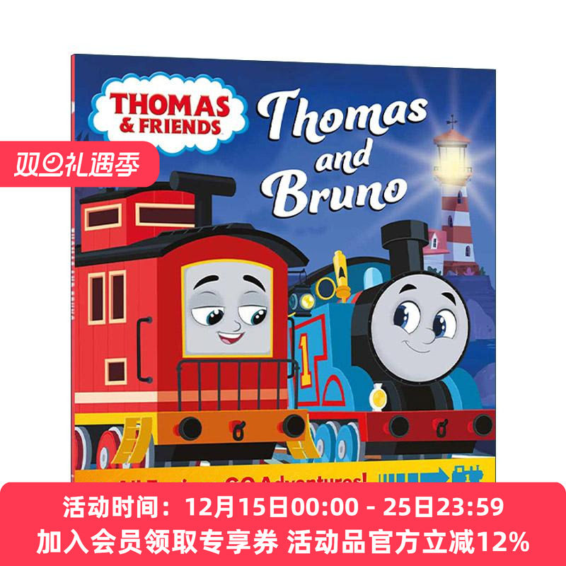 英文原版 Thomas & Friends Thomas and Bruno 托马斯小火车绘本 托马斯与布鲁诺 英文版 进口英语原版书籍