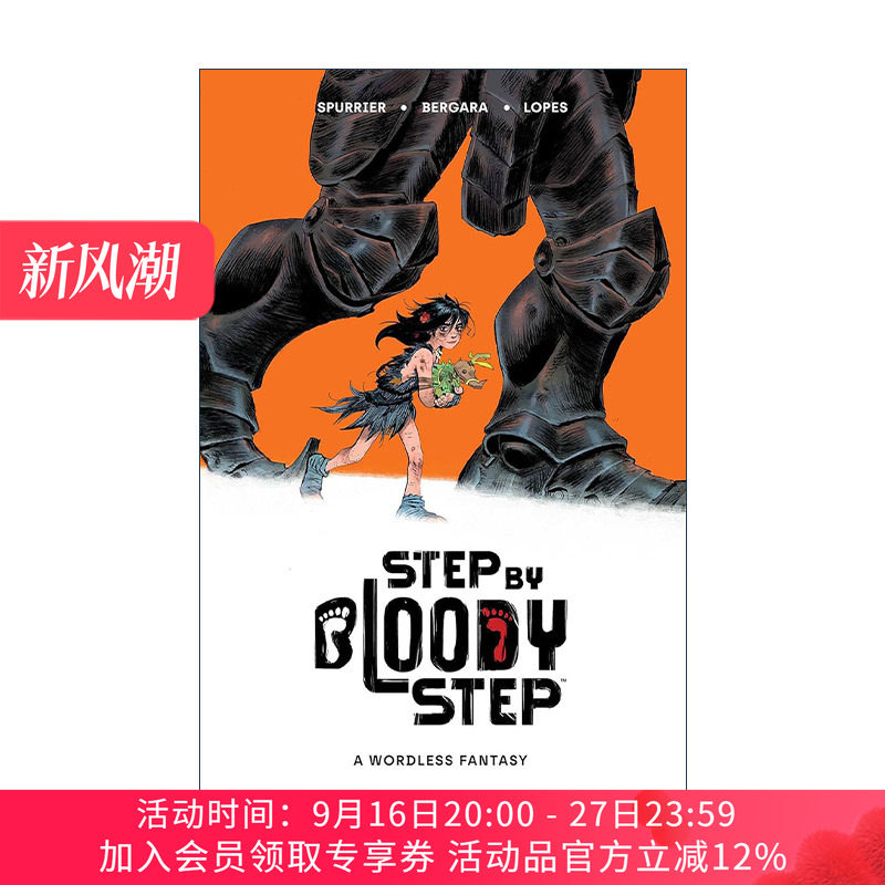 英文原版 Step By Bloody Step 步步滴血 血腥季节 奇幻冒险类图像小说 英文版 进口英语原版书籍