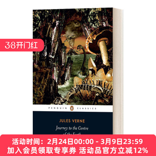 英文原版 Journey to the Centre of the Earth 地心游记 黑经典 英文版 进口英语原版书籍