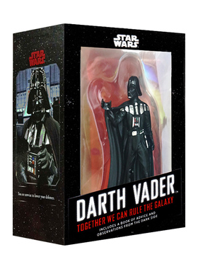 英文原版 Darth Vader in a Box 星球大战 黑武士语录和雕像 英文版 进口英语原版书籍