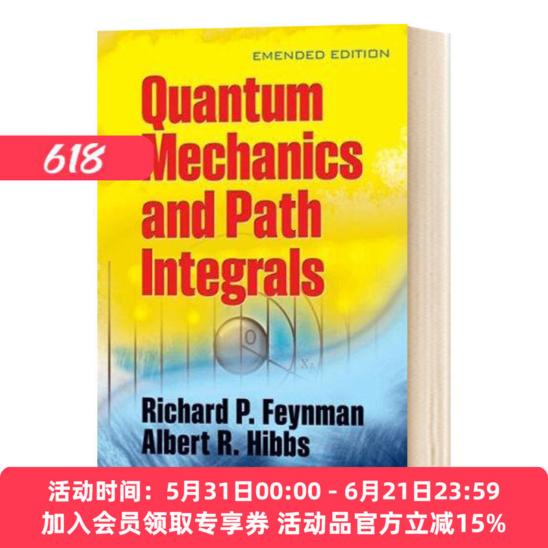 华研原版 量子力学与路径积分 英文原版 Quantum Mechanics and Path Integrals 英文版进口原版英语书籍
