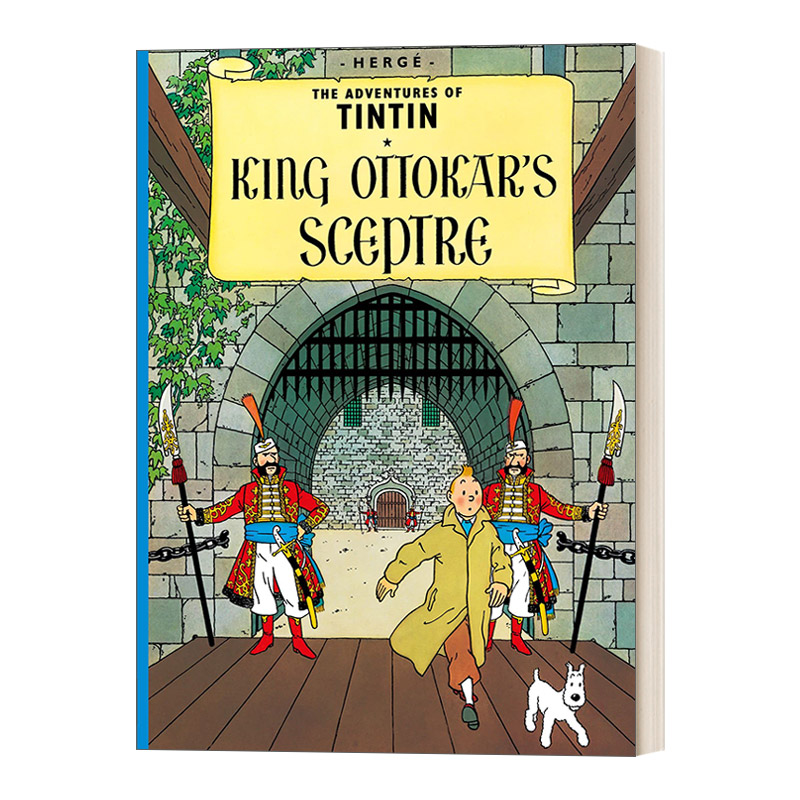 英文原版 King Ottokar'S Sceptre丁丁历险记之奥托卡王的权杖英版 The Adventures Of Tintin英文版进口英语原版书籍