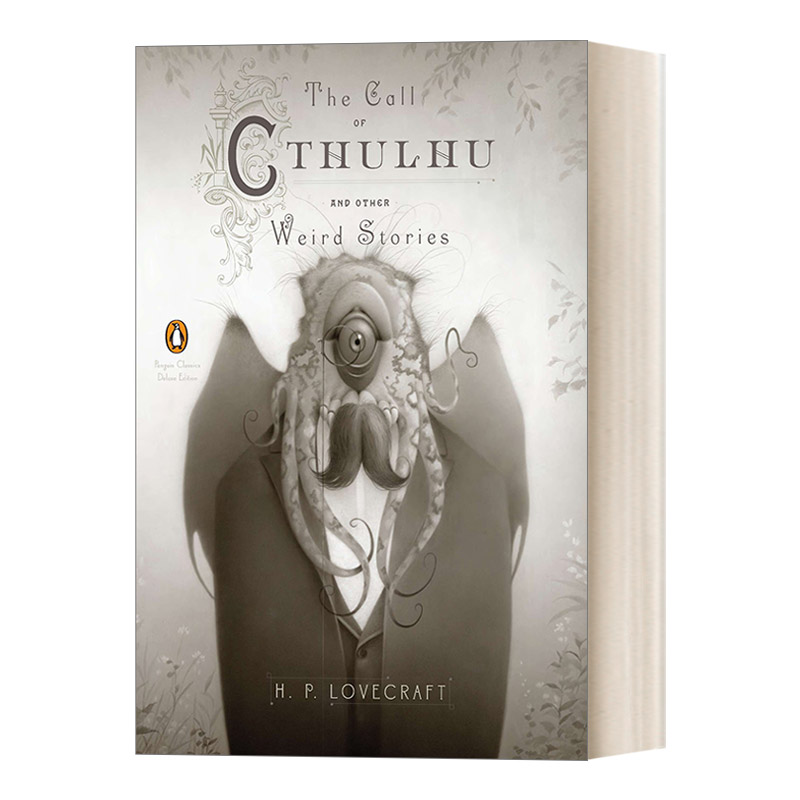 克苏鲁的呼唤 英文原版小说 The Call of Cthulhu and Other Weird Stories H.P.洛夫克拉夫特 企鹅经典豪华毛边版 英文版 进口书