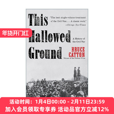英文原版 This Hallowed Ground 这片神圣的土地 美国内战的历史 Bruce Catton 英文版 进口英语原版书籍