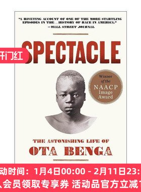英文原版 Spectacle 奇观 奥塔·本加的惊人一声 有色人种进步协会形象奖 英文版 进口英语原版书籍