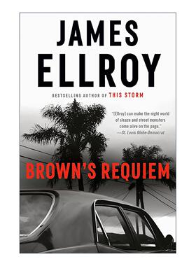 英文原版 Brown's Requiem 布朗的安魂曲 洛城四部曲作者詹姆斯·艾尔罗伊 推理小说 英文版 进口英语原版书籍