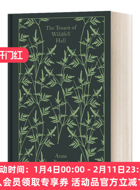 女房客 英文原版 Tenant Of Wildfell Hall 布纹经典 英文版 进口英语原版书籍
