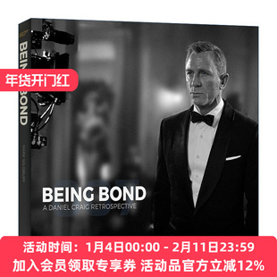 英文原版 Being Bond 成为邦德 丹尼尔克雷格电影007系列回忆录 电影艺术设定集 英文版 进口英语原版书籍