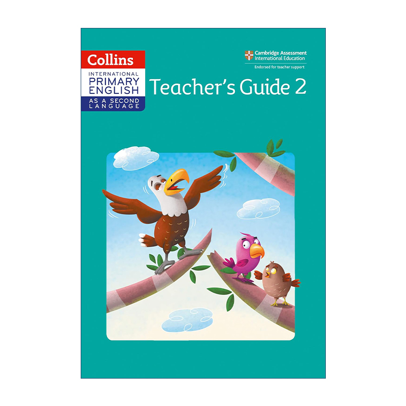 小学英语教师用书2 英文原版 Collins Cambridge International Primary English as a Second Language Teacher Guide2进口英语书