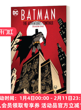 英文原版 Batman Adventures Continue S1 蝙蝠侠新冒险第一季 英文版 进口英语原版书籍