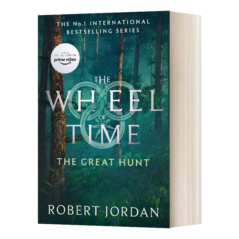 英文原版 The Great Hunt Book 2 of the Wheel of Time 伟大的狩猎 时光之轮2 大猎捕 影视封面版 科幻小说 进口英语书籍