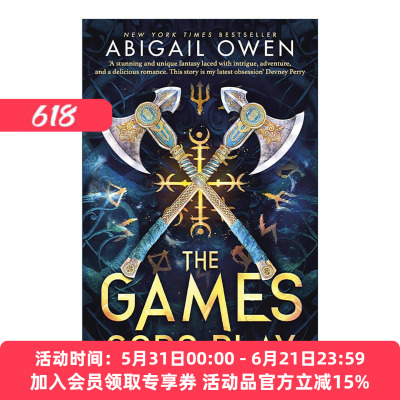 英文原版 The Games Gods Play 众神的游戏 Abigail Owen畅销奇幻浪漫小说 英文版 进口英语原版书籍