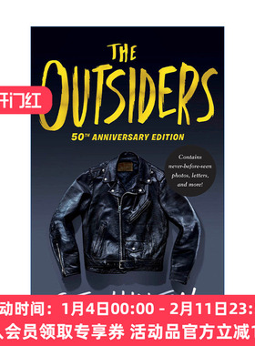局外人  英文原版 The Outsiders 追逐金色的少年 50周年纪念精装收藏版 S. E. Hinton 英文版 进口英语原版书籍