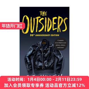 局外人  英文原版 The Outsiders 追逐金色的少年 50周年纪念精装收藏版 S. E. Hinton 英文版 进口英语原版书籍