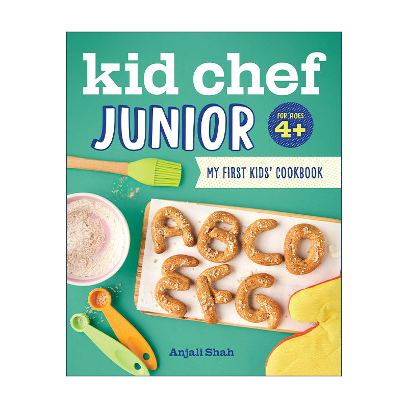 英文原版 Kid Chef Junior 小厨师趣味入门食谱 儿童健康美食烹饪指南 提高动手能力 英文版 进口英语原版书籍