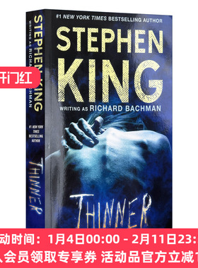 英文原版 Thinner 瘦到死 斯蒂芬金 影视原著 英文版 进口英语原版书籍