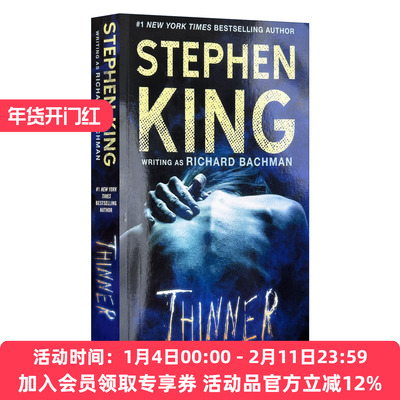 英文原版 Thinner 瘦到死 斯蒂芬金 影视原著 英文版 进口英语原版书籍