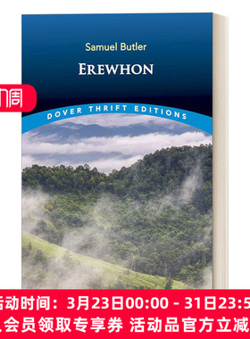 英文原版 Erewhon 埃瑞璜 乌有之乡 塞缪尔·巴特勒 反乌邦托小说 Dover Thrift Editions 英文版 进口英语原版书籍
