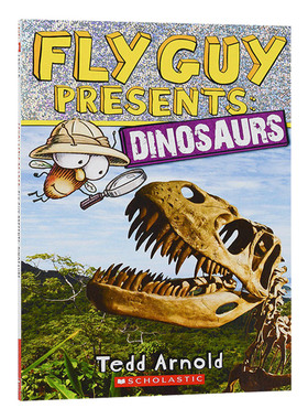 英文原版 Fly Guy Presents:Dinosaurs (Scholastic Reader) 学乐分级小读本2级：苍蝇小子：恐龙 英文版