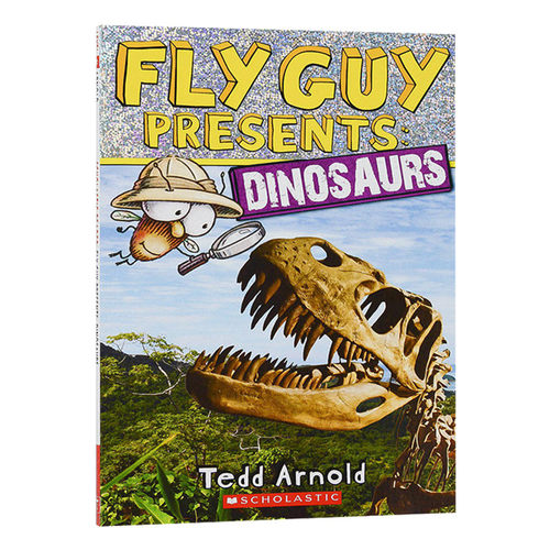 英文原版苍蝇小子：恐龙