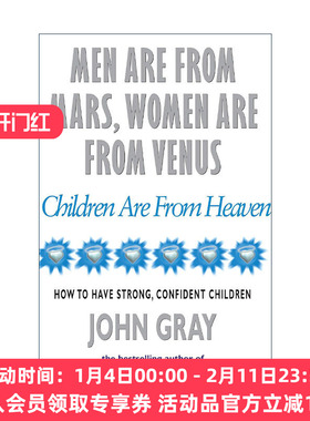 英文原版 Men Are From Mars  Women Are From Venus Children Are From Heaven 男人来自火星 女人来自金星 进口英语原版书籍