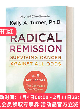 华研原版 英文原版 Radical Remission 激进的缓解 战胜一切困难战胜癌症 英文版 进口英语原版书籍