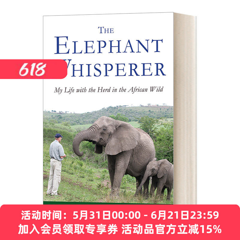 英文原版 Elephant Whisperer 象语者 我在非洲野外的生活 国际自然环境保护主义作者 英文版 进口英语原版书籍