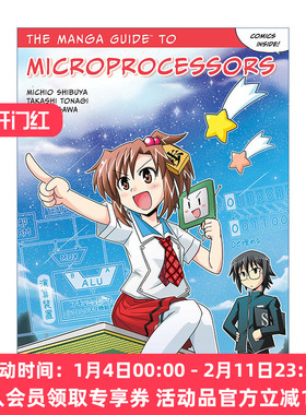 漫画微处理器  英文原版 The Manga Guide to Microprocessors 欧姆社学习漫画系列 英文版 进口英语原版书籍
