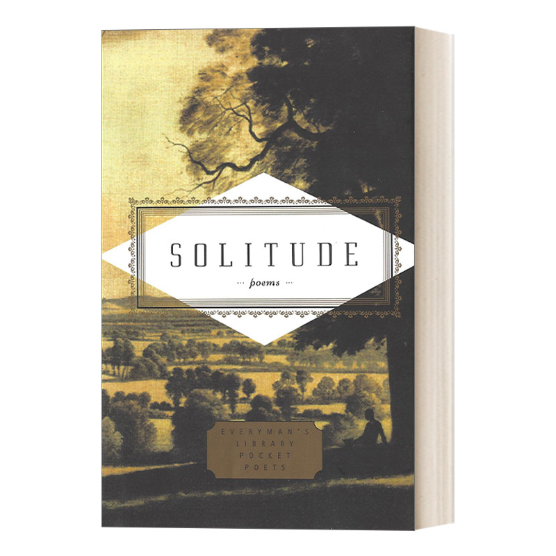 英文原版 Solitude 孤独诗歌集 Everyman精装收藏版 口袋诗歌系列 英文版 进口英语原版书籍