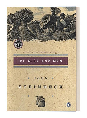英文原版 Of Mice and Men Centennial Edition 人鼠之间 百年纪念版 诺贝尔文学奖得主约翰·斯坦贝克John Steinbeck 进口书籍