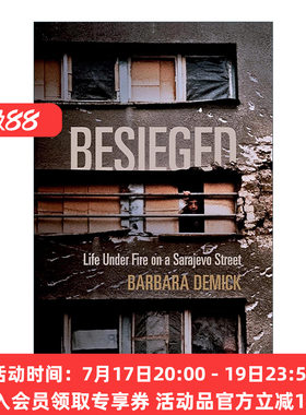 英文原版 Besieged 围困 萨拉热窝街头的战火人生 Barbara Demick 战争纪实 英文版 进口英语原版书籍