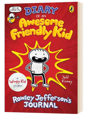 英文原版 Diary of an Awesome Friendly Kid: Rowley Jeffersons Journal 小屁孩日记番外篇 英文版 进口原版英语书籍