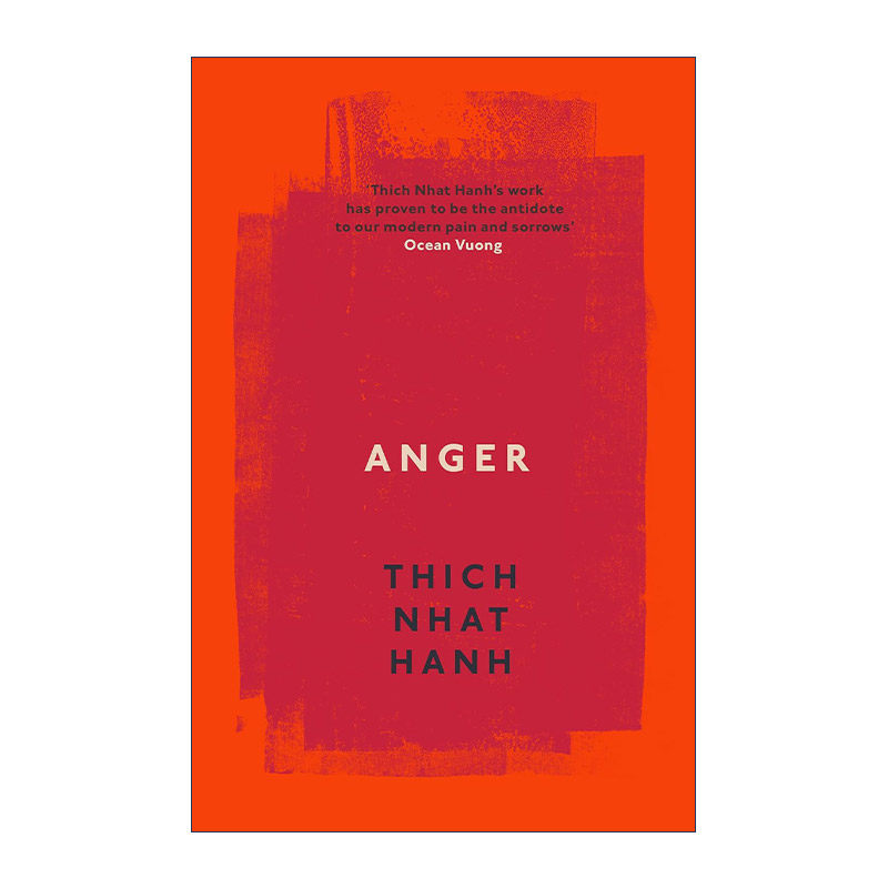 英文原版 Anger 你可以不生气 快乐修炼的第一堂课 一行禅师 英文版 进口英语原版书籍