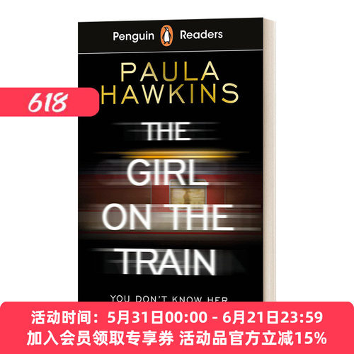英文原版 Penguin Readers Level 6 The Girl on the Train 企鹅分级阅读6 火车上的女孩 英文版 进口英语原版书籍