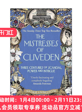 英文原版 The Mistresses of Cliveden 克莱弗登庄园的女人们 英国豪华古宅中延续三个世纪的丑闻 权利和阴谋 进口英语原版书籍