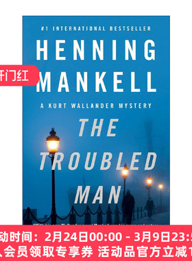 冷间谍  英文原版 The Troubled Man Kurt Wallander Mysteries 10 神探维兰德系列10 同名美剧原著 英文版 进口英语原版书籍