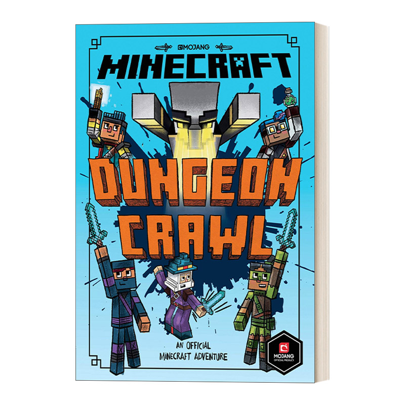 英文原版 Woodsword Chronicles Minecraft Dungeon Crawl Woodsword Chronicles 5我的世界伍德斯沃德历险记5英文版进口书籍