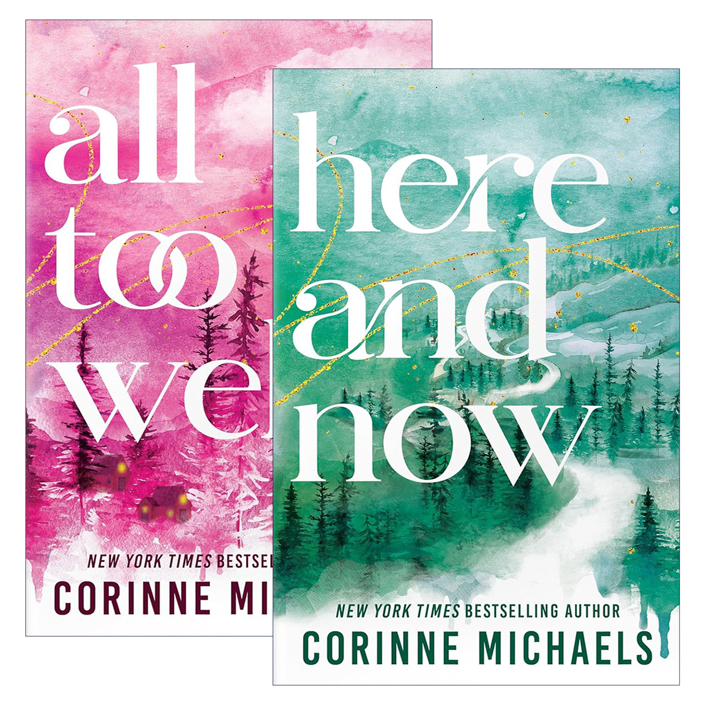 英文原版 Ember Falls系列2册 豪华版 畅销言情小说家Corinne Michaels 英文版 进口英语原版书籍